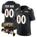 NFL 2023 AFC North Champions & Maryland Patch Vapor Jersey