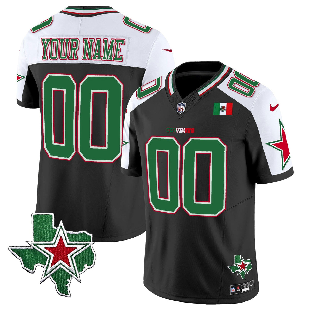NFL 2024 Mexico Vapor Premier Limited Jersey