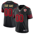 NFL 75th Anniversary Patch Vapor Gold Trim Jersey