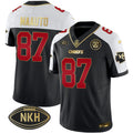 NFL #87 Travis Kelce Maauto Vapor Jersey