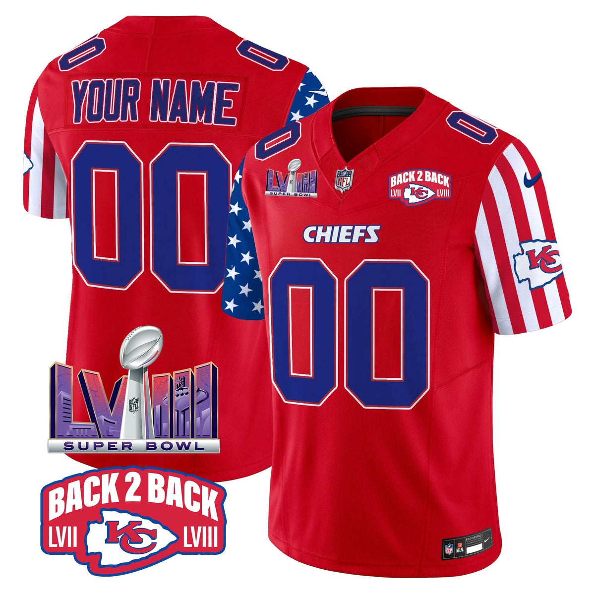 NFL Kansas City Chiefs American Style Vapor Limited Jersey