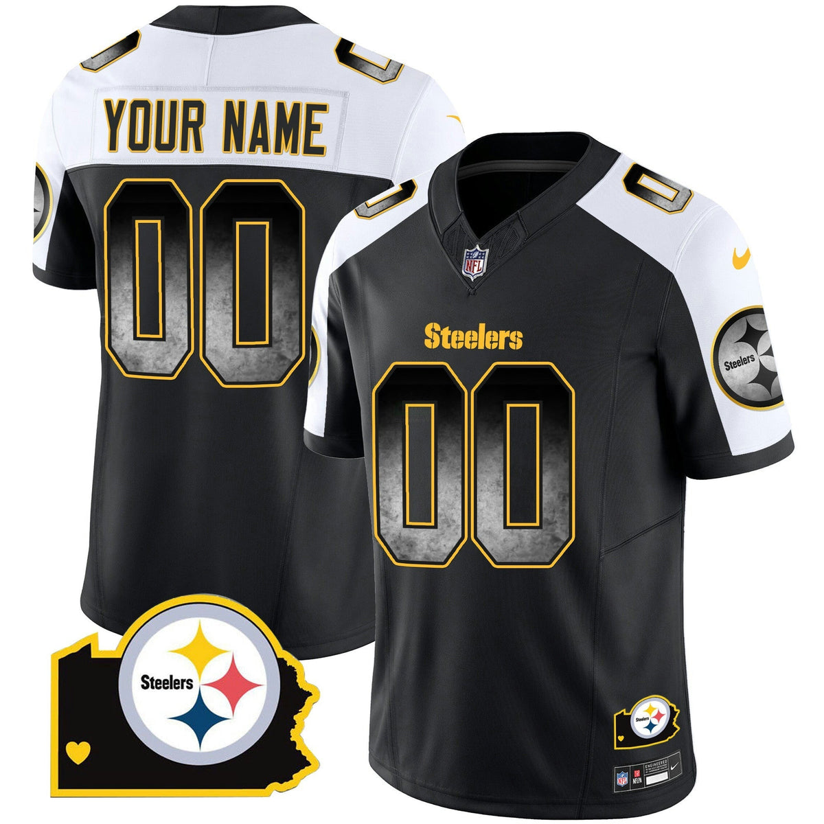 NFL Arch Smoke Home Patch Vapor Jersey