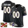 NFL Baltimore 2024 Maryland Flag Vapor Limited Jersey