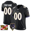 NFL Baltimore 2024 Maryland Flag Vapor Limited Jersey V2