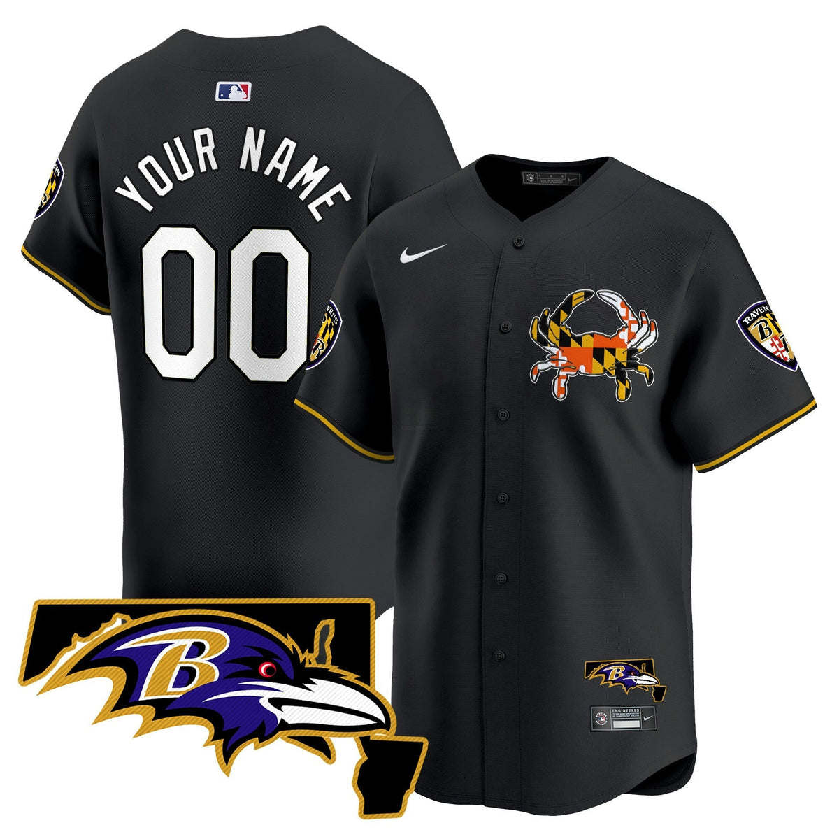 NFL Baltimore 2024 Vapor Premier Jersey V2