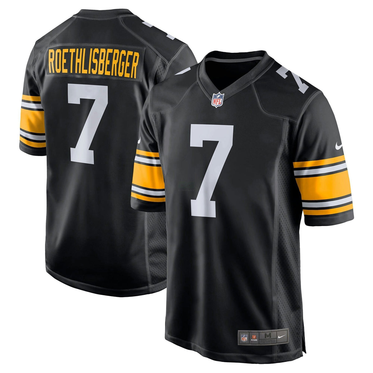 NFL Ben Roethlisberger Pittsburgh Black Jersey - Ben Roethlisberger