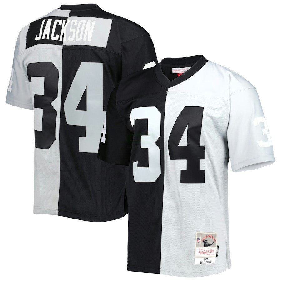 NFL Bo Jackson Las Vegas 1988 Split Legacy Jersey - Split