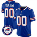 NFL Buffalo 50th Charging Logo Patch Vapor Limited Jersey