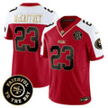 NFL Christian McCaffrey San Francisco Faithful To The Bay Patch Vapor Limited Jersey