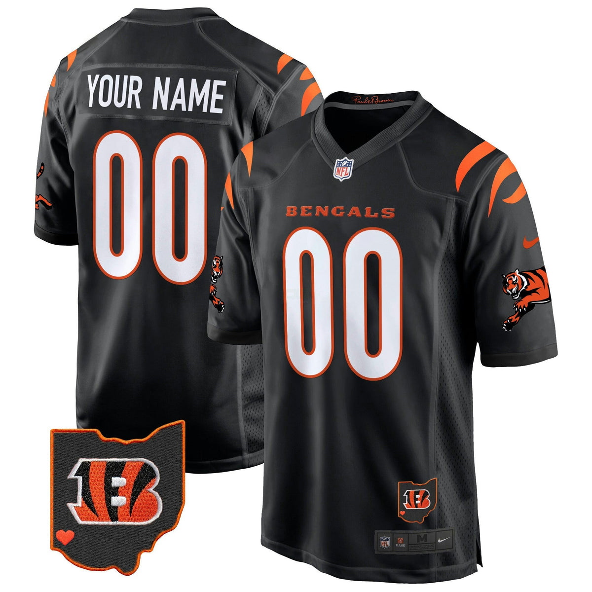 NFL Cincinnati 2024 Game Jersey