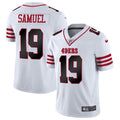 NFL Deebo Samuel San Francisco White Red Trim Jersey - Deebo Samuel