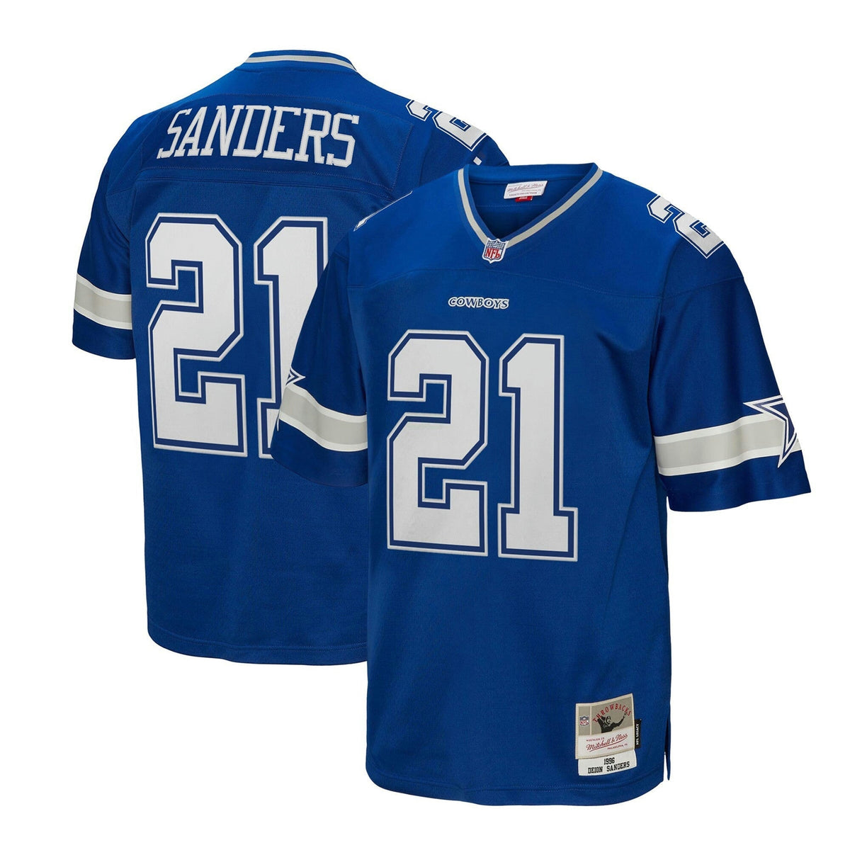 NFL Deion Sanders Dallas Navy Jersey - Deion Sanders