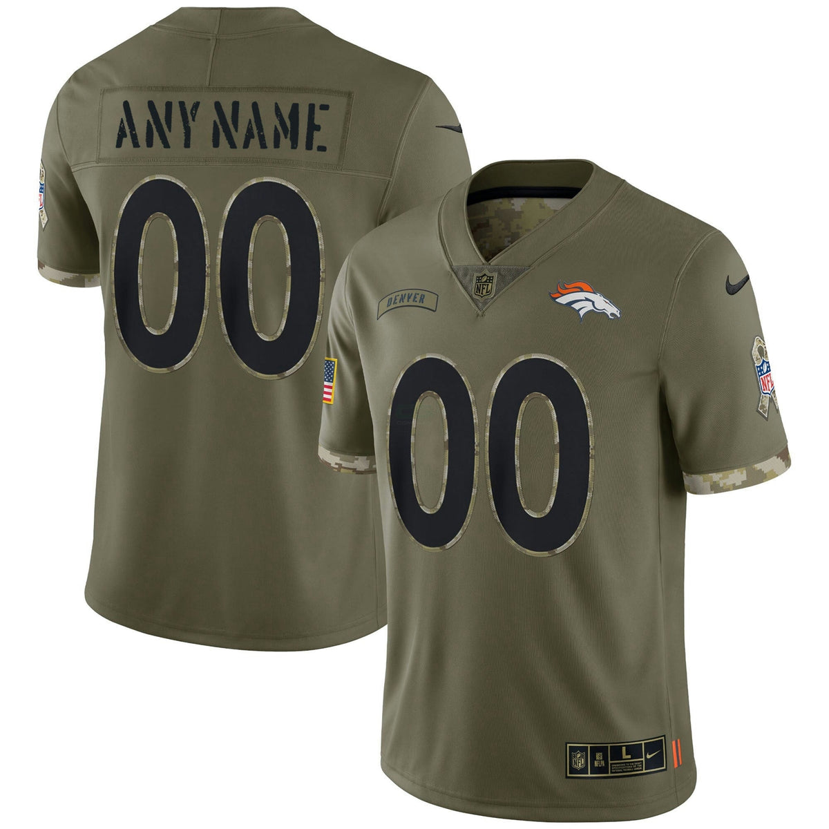 NFL Denver Salute To Service Jersey - Salute To Service