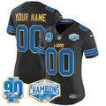NFL Detroit 2024 NFC North Division Champions Patch Gold Trim Vapor Limited Jersey