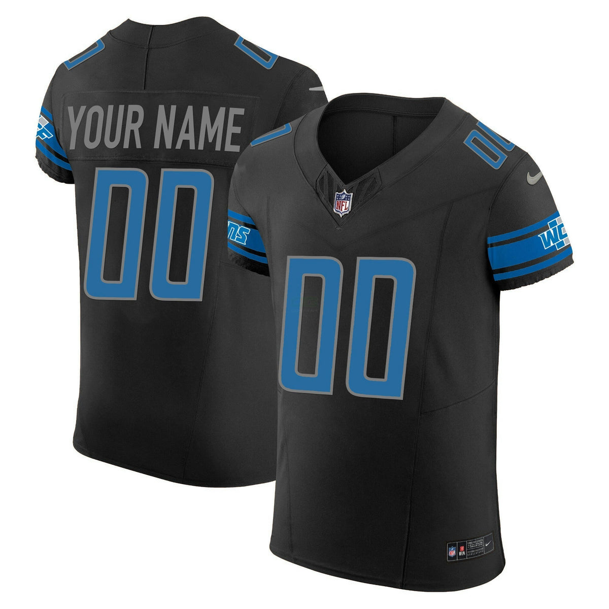 NFL Detroit Vapor Elite Jersey
