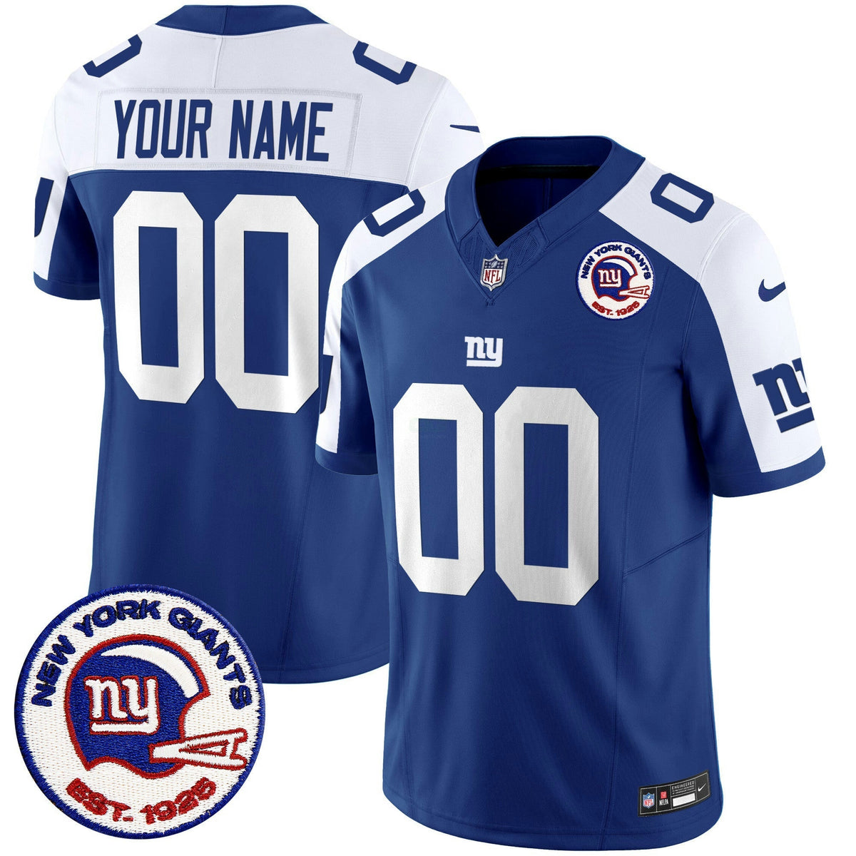 NFL Est 1925 Patch Vapor Limited Jersey