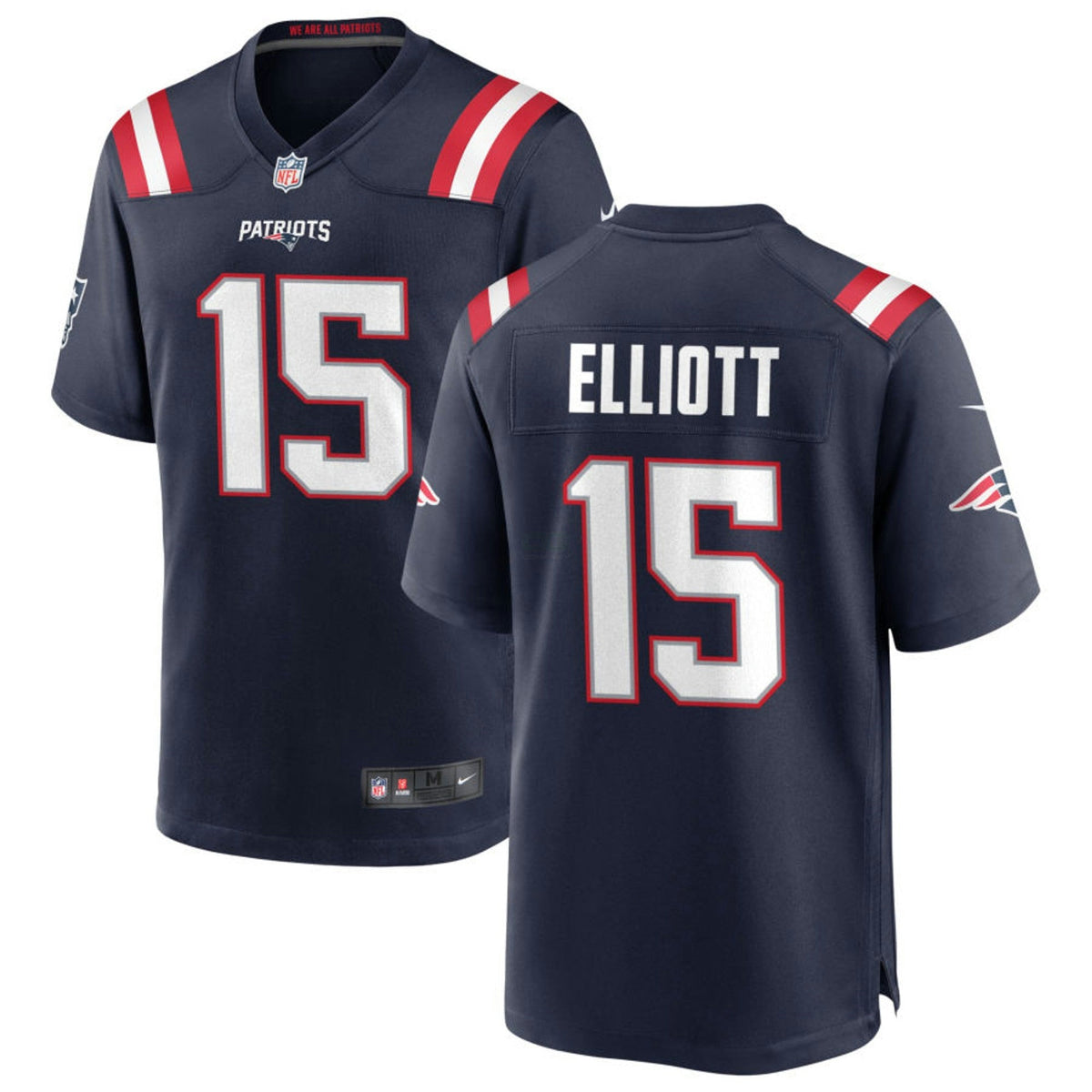 NFL Ezekiel Elliott New England Jersey
