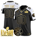 NFL Faithful & Super Bowl LVIII Gold Patch Vapor Jersey V2