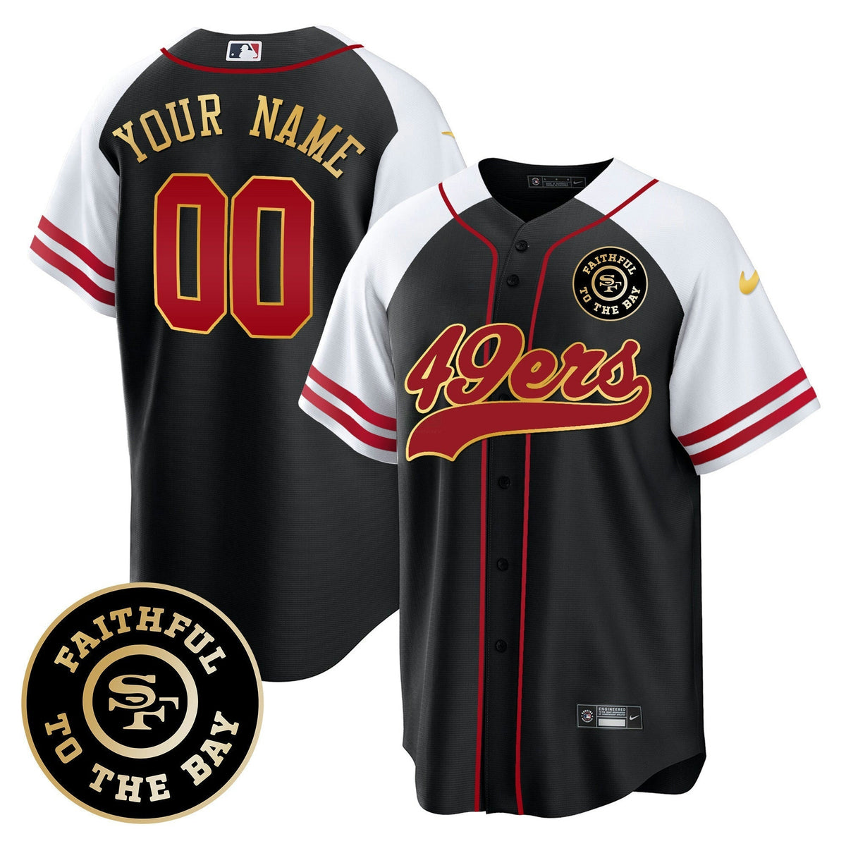 NFL Faithful To The Bay Patch Jersey V2