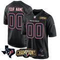 NFL Houston 2023 AFC South Champions Patch Game Jersey