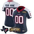 NFL Houston 2023 AFC South Champions Patch Vapor Jersey