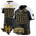 NFL Houston 2024 AFC South Division Champions Patch Gold Vapor Limited Jersey