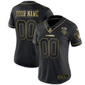 Jersey NFL Inaugural Season Patch Gold & Split Custom Name and Number