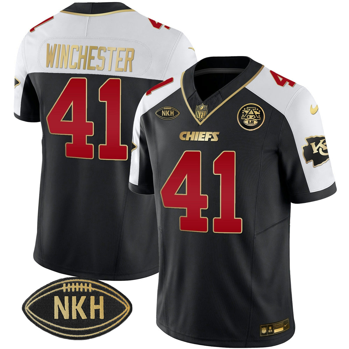 NFL James Winchester NKH Patch 2023 Vapor Jersey