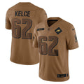 NFL Jason Kelce Philadelphia 2023 Salute To Service Limited Jersey - Marrom