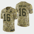 NFL Joe Montana Salute To Service Camo Jersey - Joe Montana