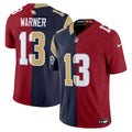 NFL Kurt Warner Split Vapor Limited Jersey - Rams - Cardinals