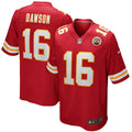 Jersey NFL Len Dawson Red Game Retired Player