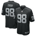 NFL Maxx Crosby Las Vegas Black Game Jersey - Black