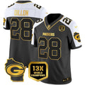 NFL Men’s 13 Time World Champions & Home Patch Gold Vapor Jersey