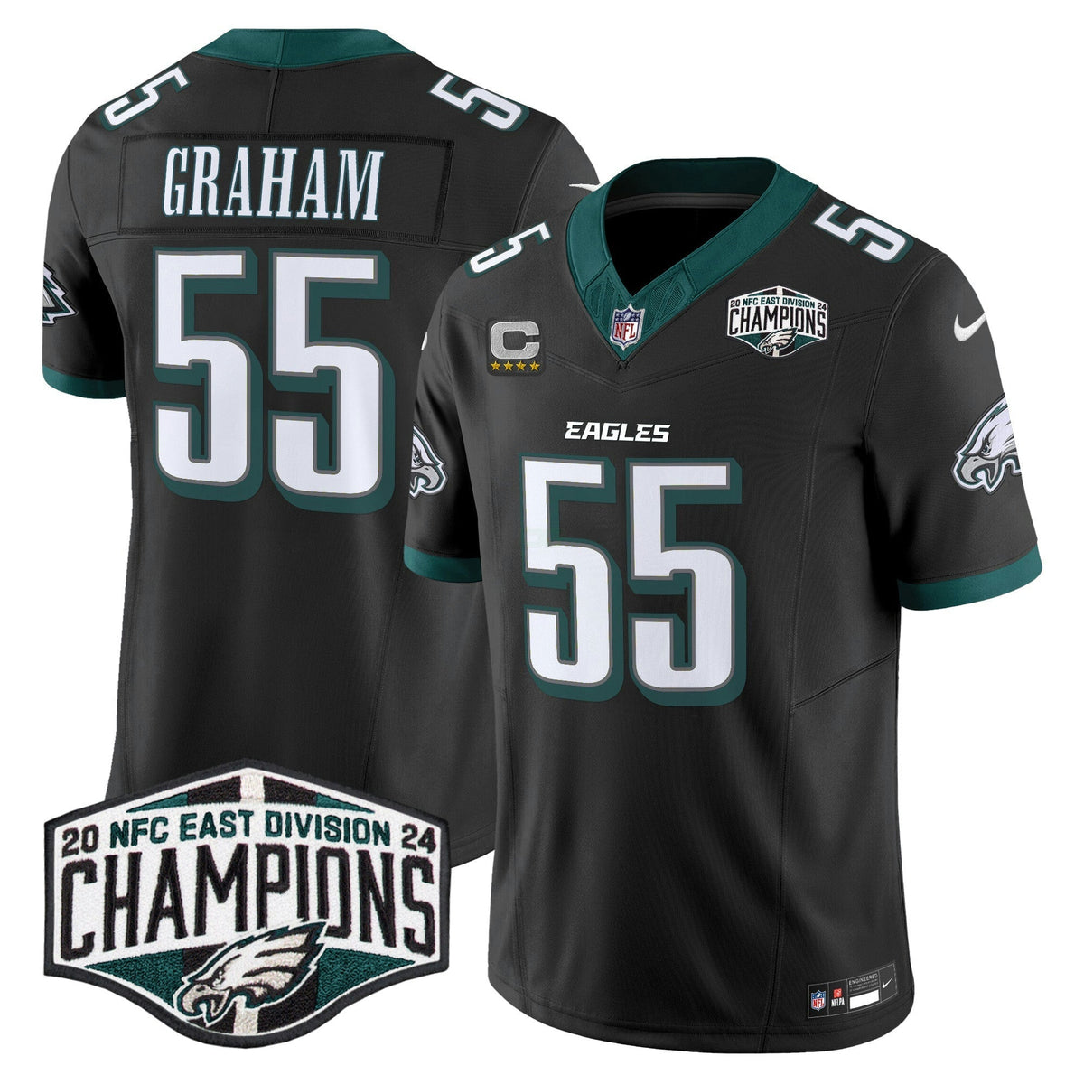 NFL Men’s 2024 NFC East Division Champions Vapor Limited Jersey