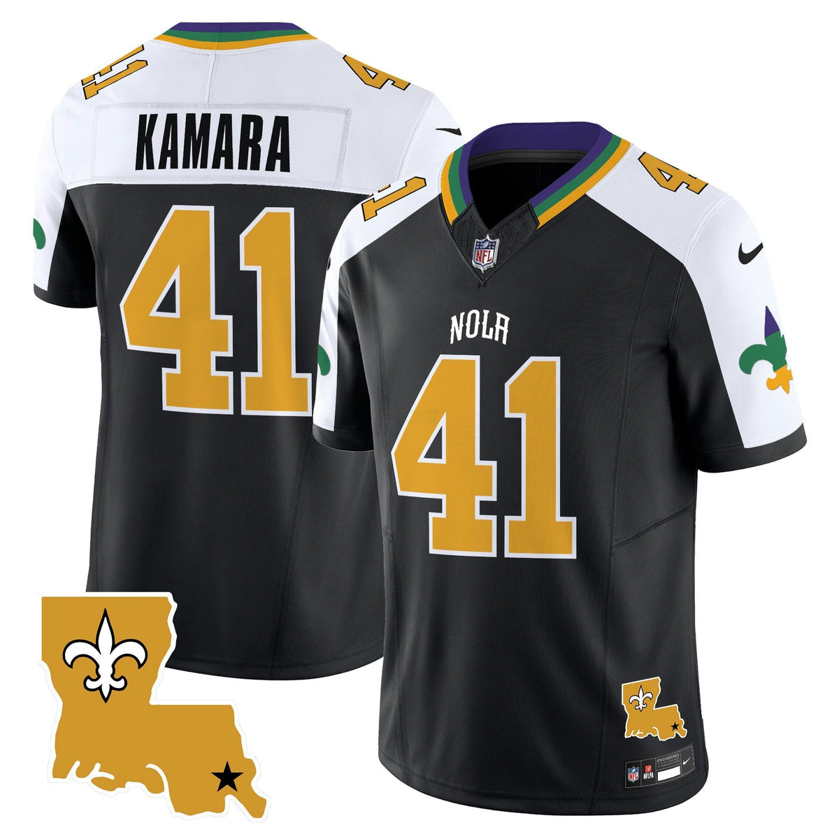 NFL Men’s 2025 New Orleans City Vapor Limited Jersey