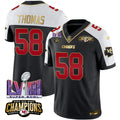 NFL Men’s AFC West Champions & Super Bowl LVIII Patch Vapor Jersey