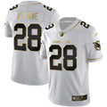 NFL Men’s De’Von Achane #28 White Gold Jersey - White Gold