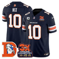 NFL Men’s Denver Throwback Vapor Limited Jersey – 3-Time Champions Patch