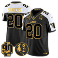NFL Men’s Detroit 2024 90th & John Madden Patch Gold Vapor Limited Jersey