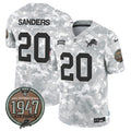 NFL Men’s Detroit 2024 Salute to Service Establishment Year Patch Vapor Limited Jersey