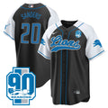 NFL Detroit Lions Men’s Detroit 90th Year Patch Jersey - Baseball