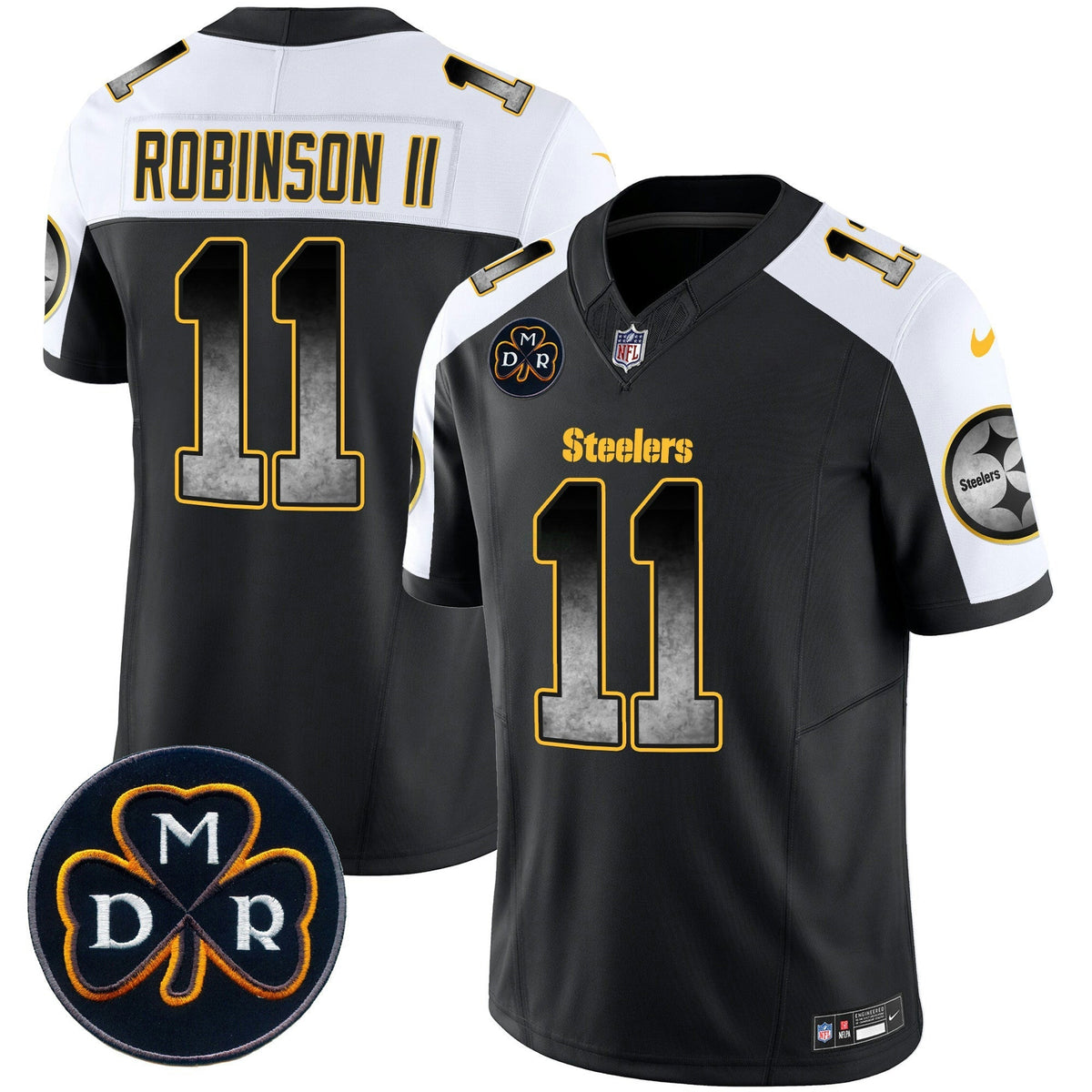 NFL Men’s DMR Patch Arch Smoke Vapor Limited Jersey
