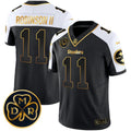 NFL Men’s DMR Patch Gold Vapor Limited Jersey