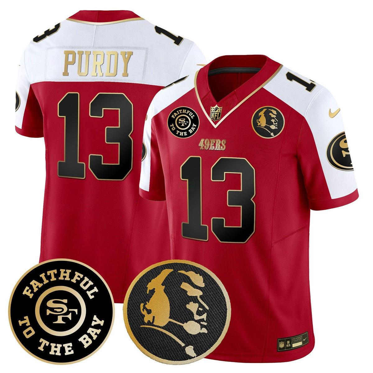 NFL Men’s Faithful & John Madden Patch Vapor Jersey