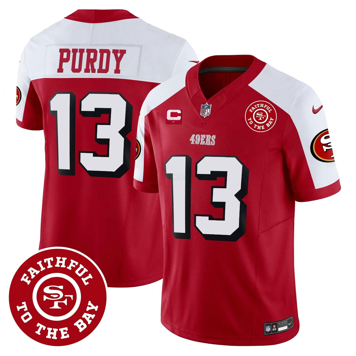 NFL Men’s Faithful To The Bay Patch Vapor Jersey V2