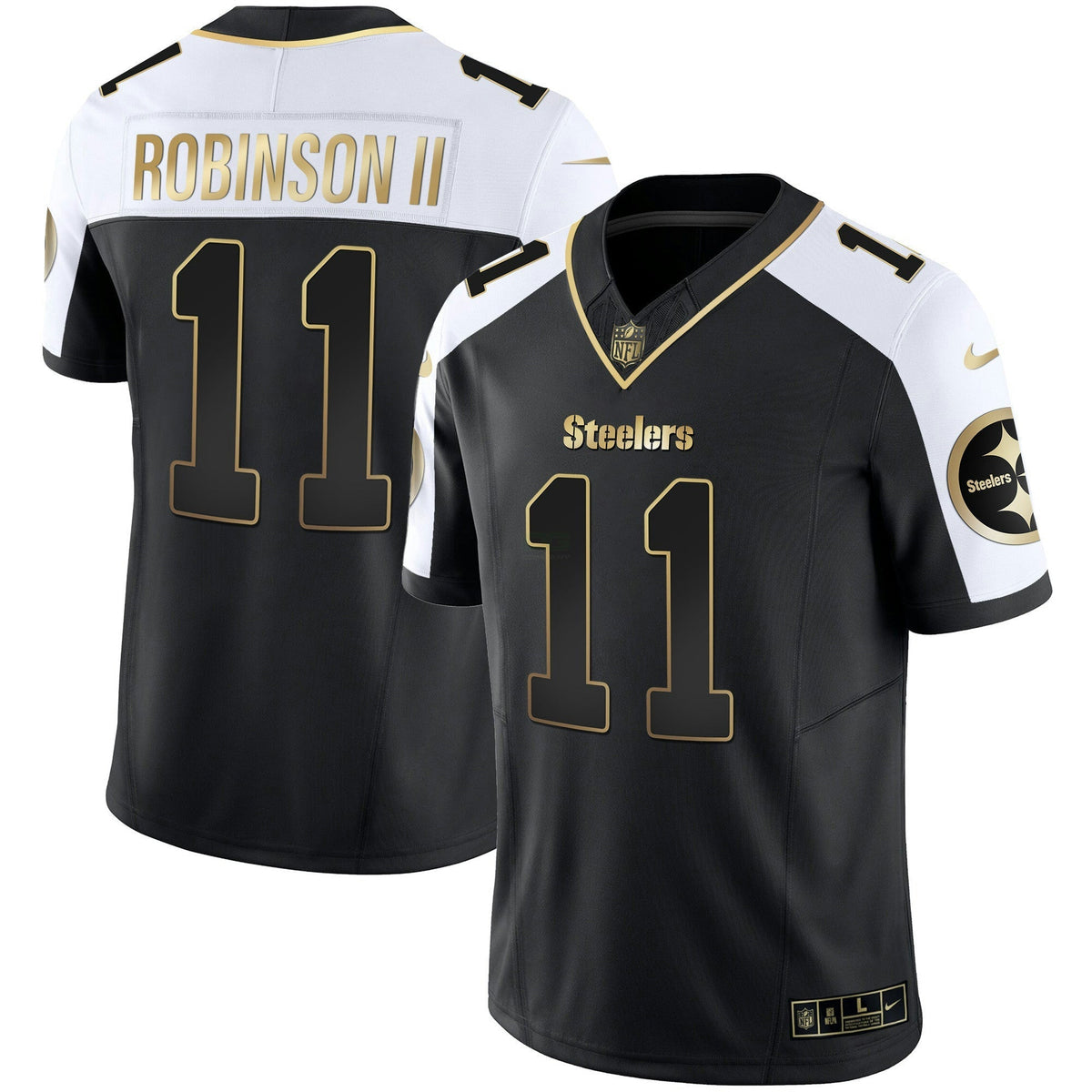 NFL Pittsburgh Steelers Men’s Gold Vapor Jersey