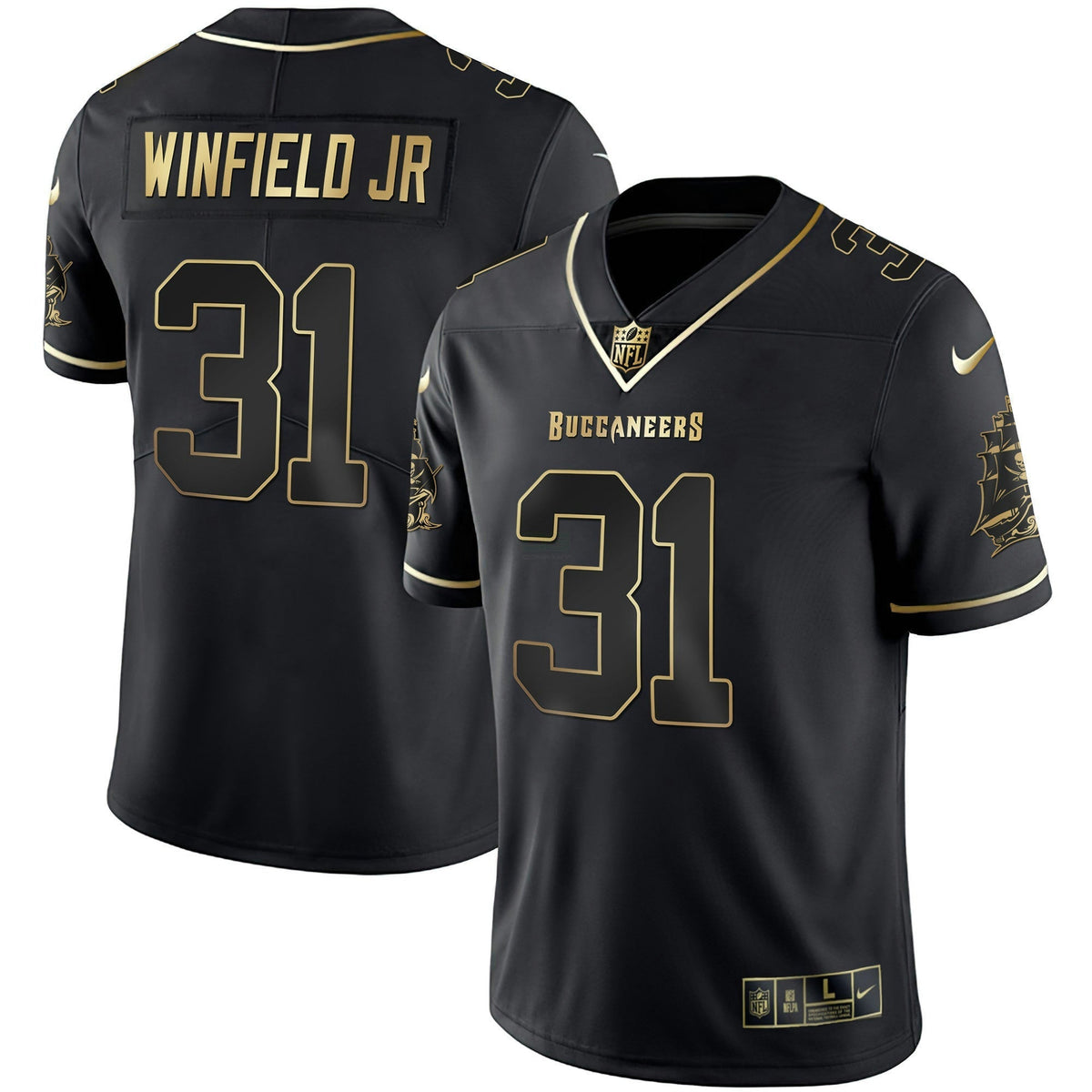 NFL Tampa Bay Buccaneers Men’s Gold Vapor Jersey