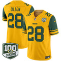 NFL Men’s Green Bay Throwback 100th Season Patch Vapor Limited Jersey