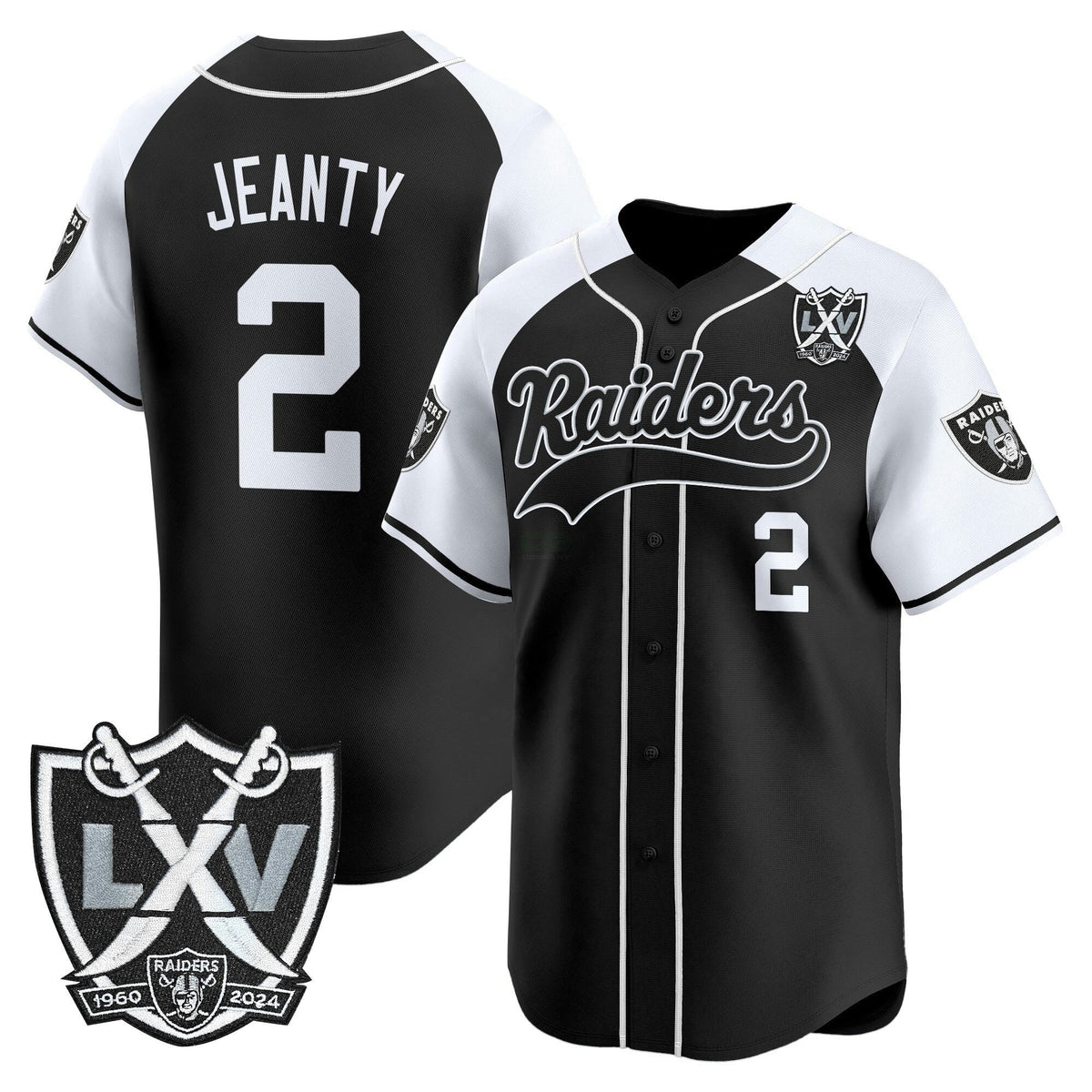 NFL Men’s Las Vegas 65th Anniversary Patch Vapor Jersey